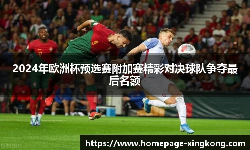 2024年欧洲杯预选赛附加赛精彩对决球队争夺最后名额